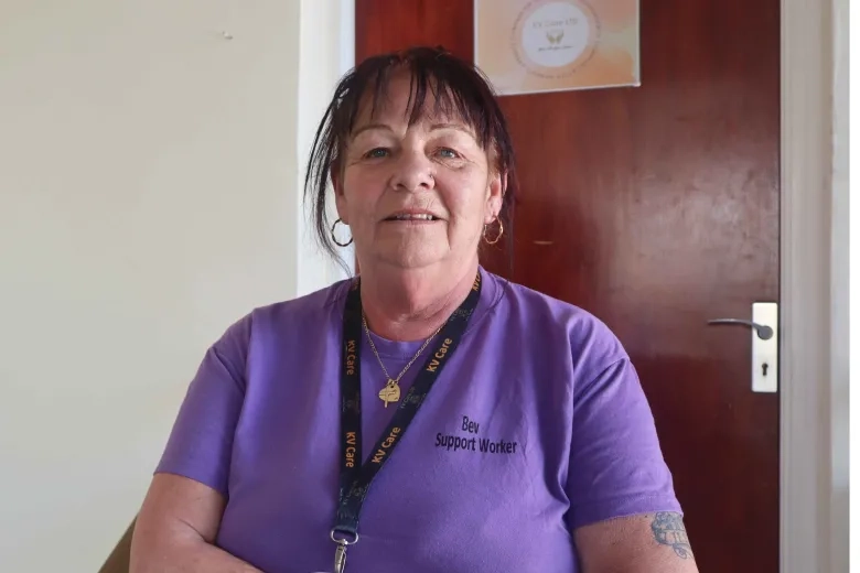 domicilary care worker posting for picture