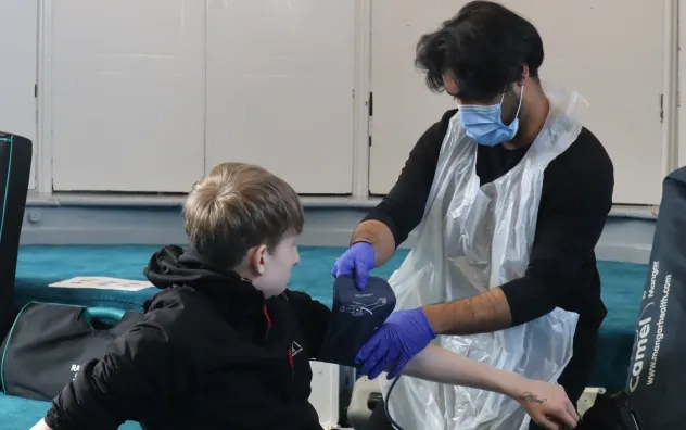 Attendee at a Young People